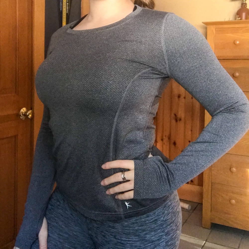 Grey Running Shirt